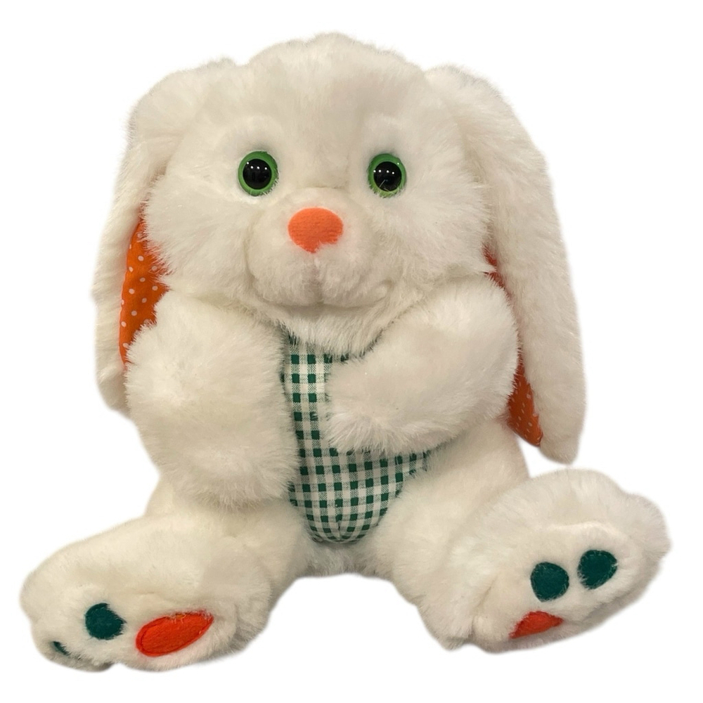 Vintage Avon Giggling Bunny Rabbit Plush Mommy Only NO Baby Easter Works 1995 - Picture 2 of 10